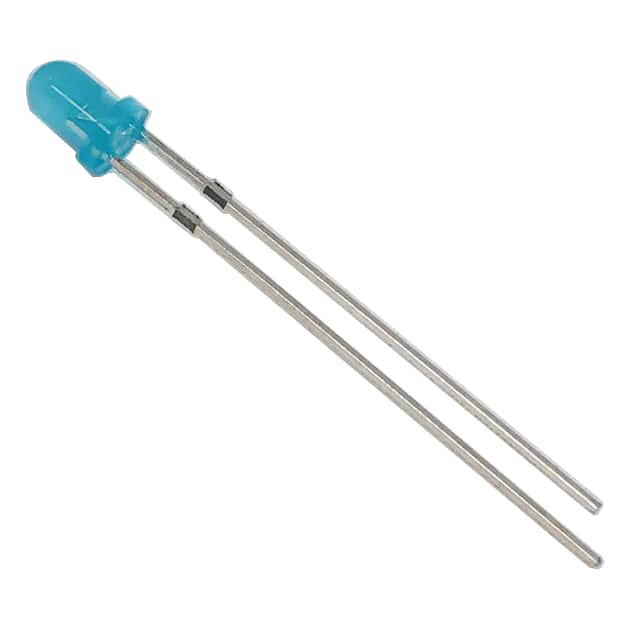 L314LBD 3MM BLUE THROUGH HOLE LED