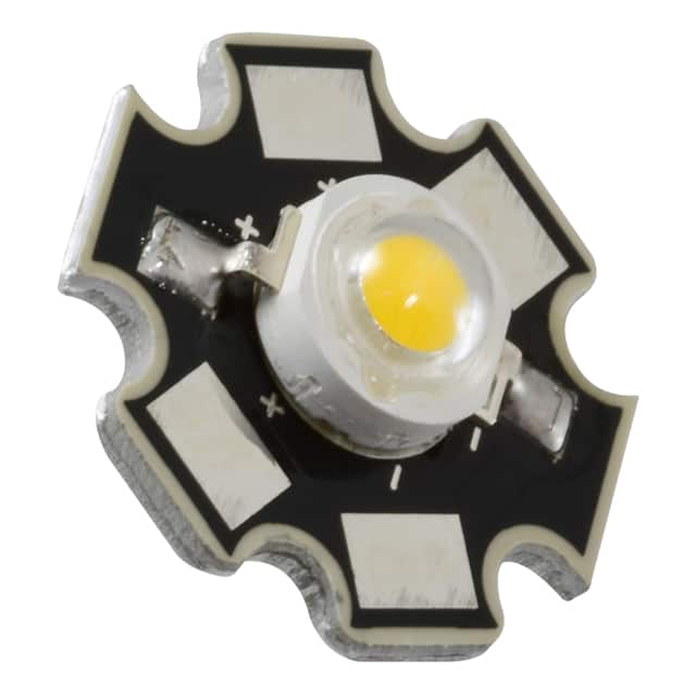 NTE30180-WW LED 3W WWHITE STAR PCB