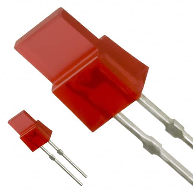 LN224RP LED RED DIFF SQUARE TYPE LED T/H