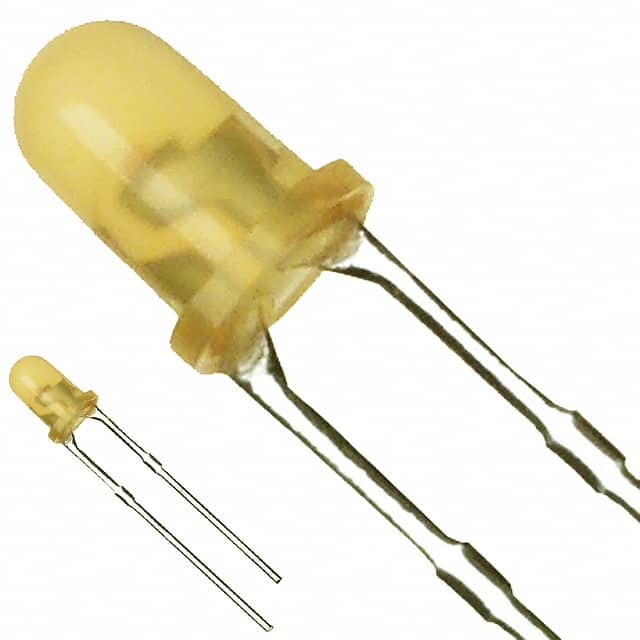 LN48YPX LED AMBER 3MM ROUND T/H