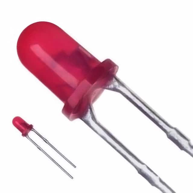 LN88RP LED ORANGE 3MM ROUND T/H