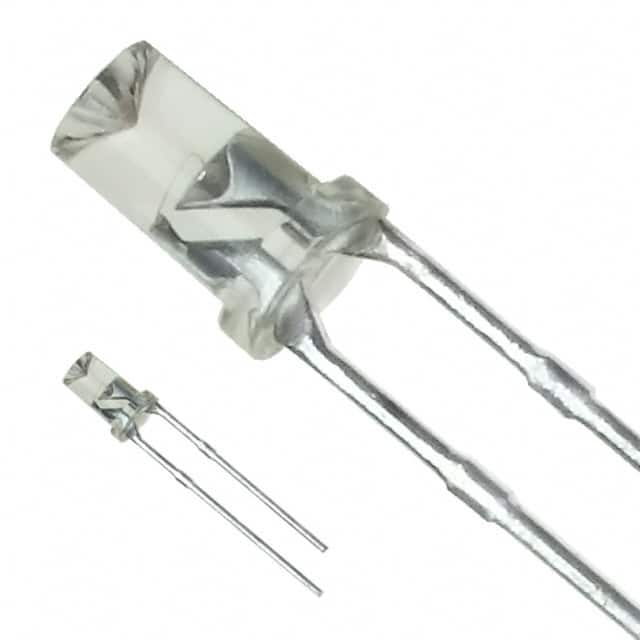 LN263CPP LED RED CLEAR FLAT TOP T/H