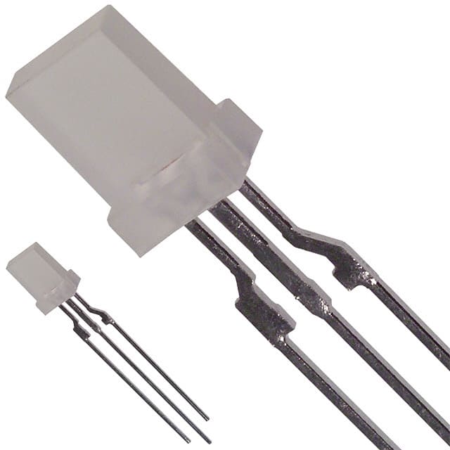 LN117WP23 LED GRN/RED DIFF SQUARE LED T/H