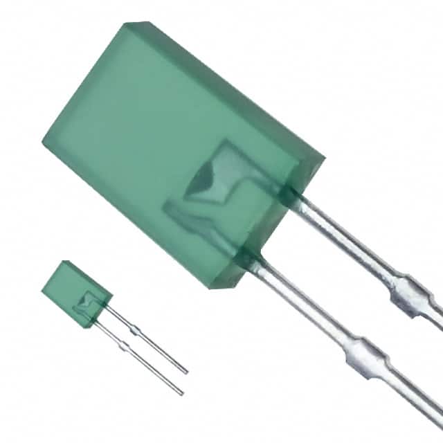 LN342GP LED GRN DIFF SQUARE TYPE LED T/H