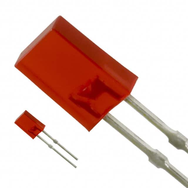 LN842RP LED ORG DIFF SQUARE TYPE LED T/H