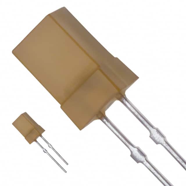 LN450YP LED AMBER DIFF SQUARE LED T/H