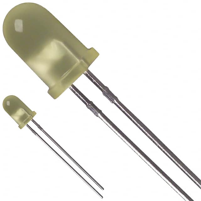 MV5353 LED YELLOW DIFFUSED T-1 3/4 T/H