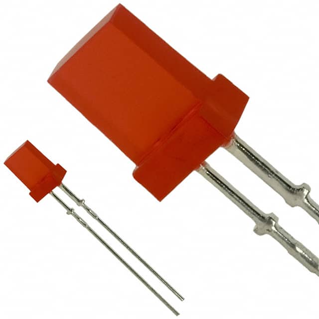 LN217RPH LED RED DIFF SQUARE TYPE LED T/H