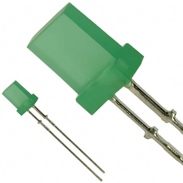 LN317GPH LED GREEN SQUARE TYPE LED T/H
