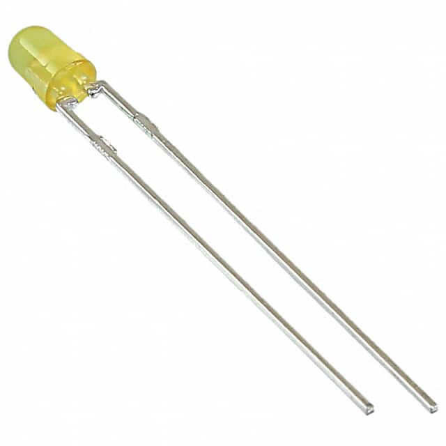 4300F7LC LED YELLOW DIFFUSED T-1 T/H