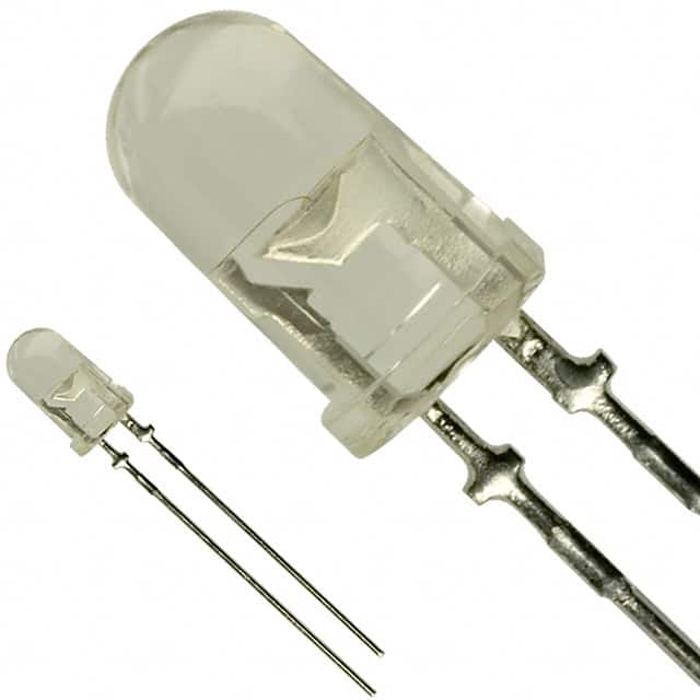 LNG901CFBW LED BLUE CLEAR T-1 3/4 T/H