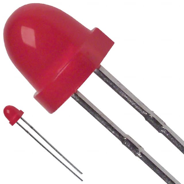 SSL-LX5063HD LED RED DIFFUSED T-1 3/4 T/H