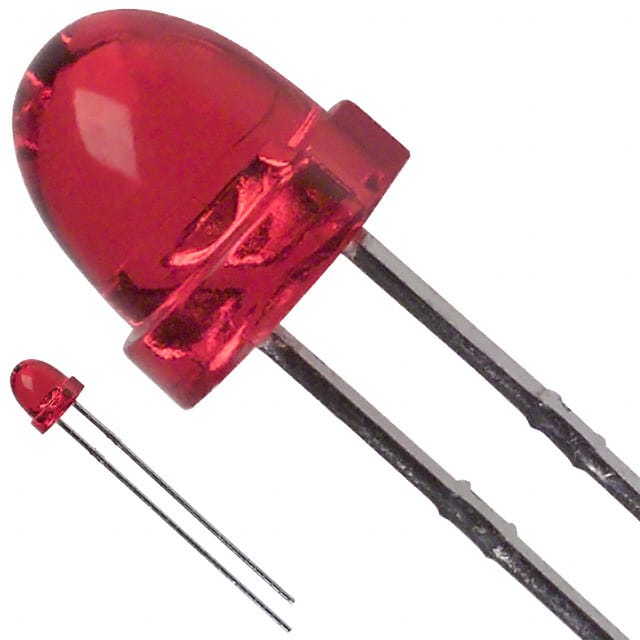 SSL-LX5063IT LED RED CLEAR T-1 3/4 T/H