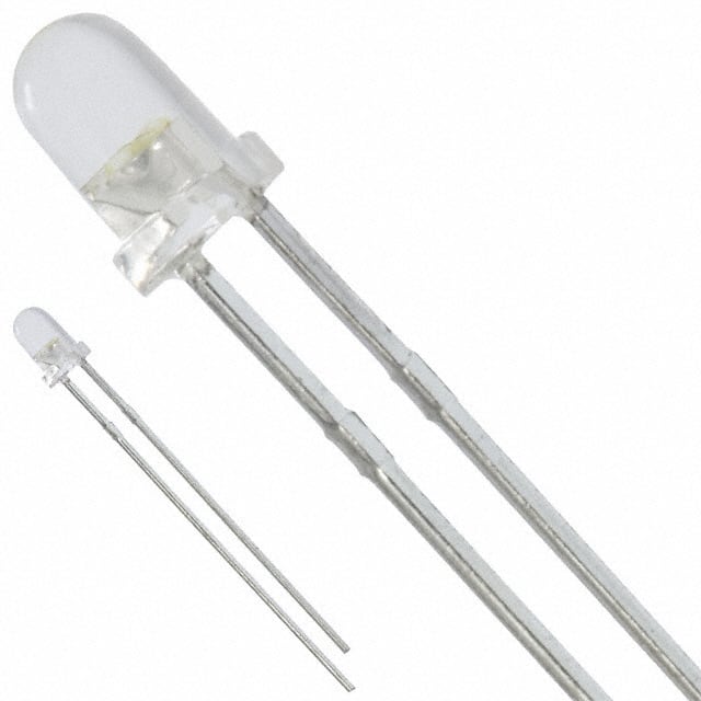 CMD204UWC LED WHITE CLEAR T-1 T/H