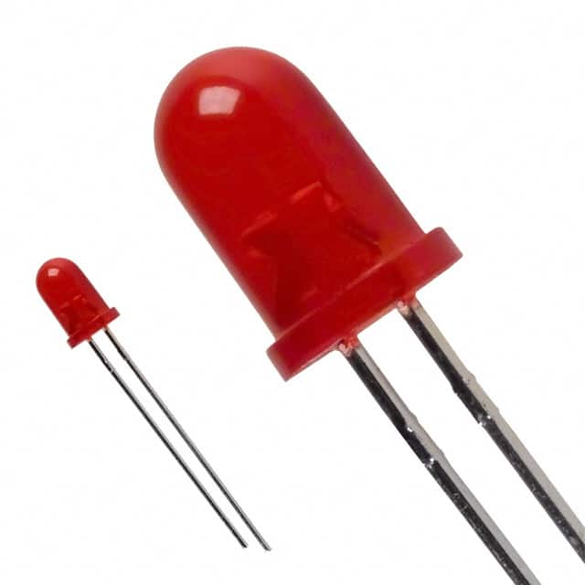 SSL-LX5093BID LED RED DIFF T-1 3/4 BLINKNG T/H