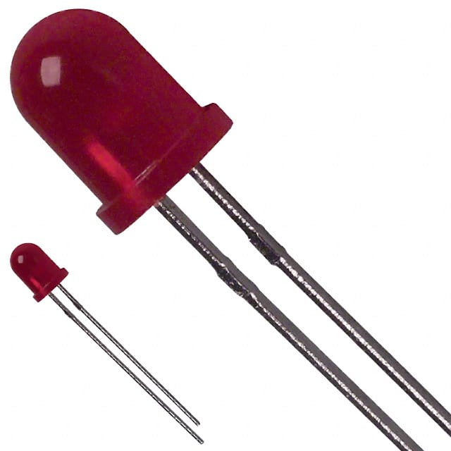 FLV110 LED RED DIFFUSED T1 3/4 TH