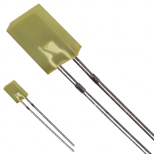MV53123 LED YELLOW DIFF RECT 2MMX5MM T/H