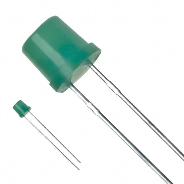 LN340GPX LED GREEN FLAT TOP T/H