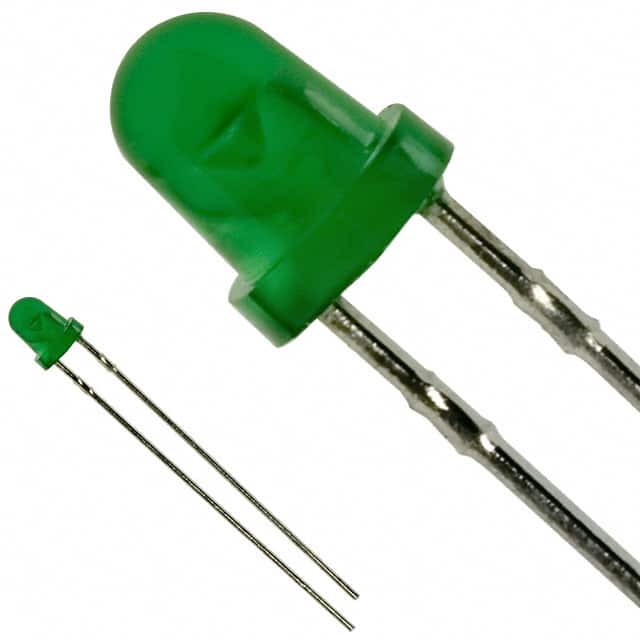 LN376GPX LED GREEN RADIAL LEAD T/H