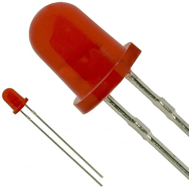 LN29RPX LED RED DIFFUSED 4MM ROUND T/H