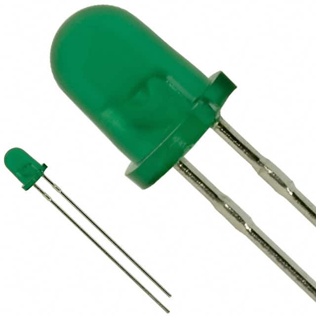 LN39GPX LED GRN DIFFUSED RADIAL LEAD T/H
