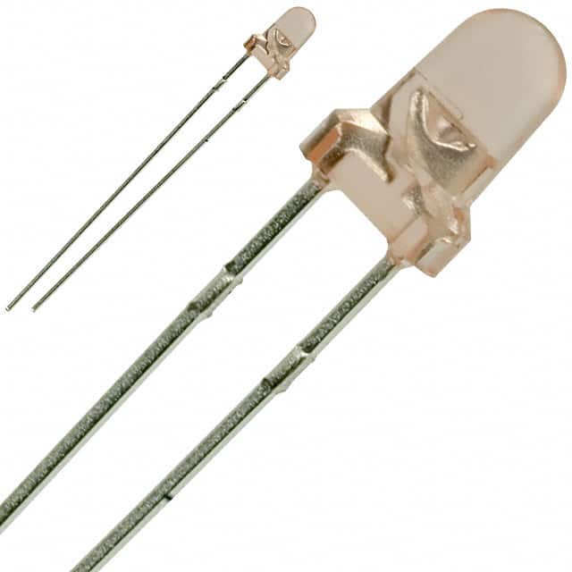 FR3863X LED RED CLEAR 3MM ROUND T/H
