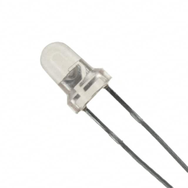 EFA3863X LED ORANGE CLEAR 3MM ROUND T/H