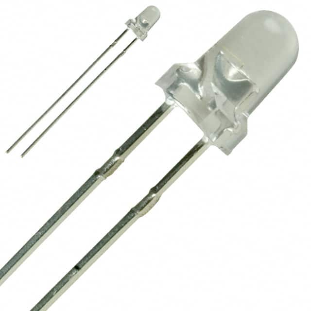 DB3803X LED BLUE CLEAR 3MM T/H