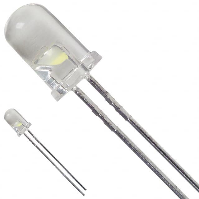 5219948F LED WHITE CLEAR 5MM T/H