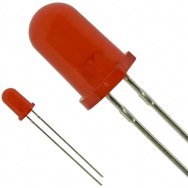 LNG801RKD LED ORANGE 5MM ROUND T/H