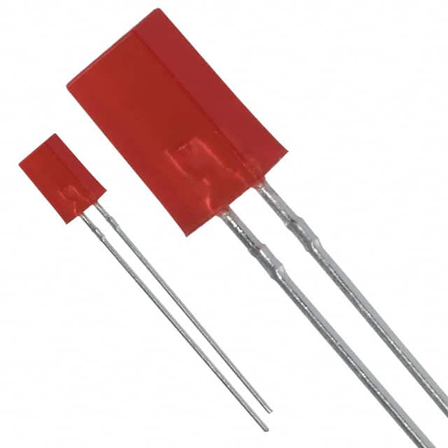 LN242RPX LED RED DIFF SQUARE TYPE LED T/H