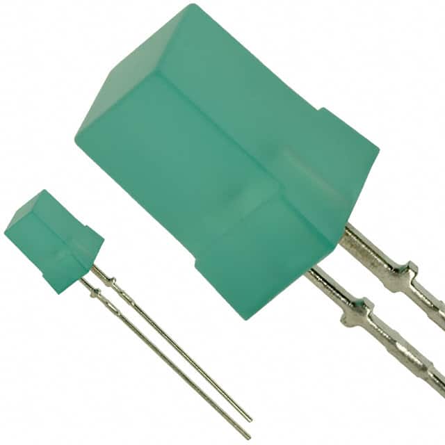 LN350GPH LED GREEN SQUARE TYPE LED T/H