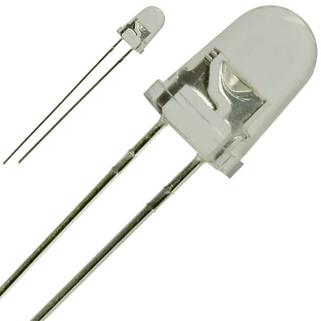 UW5805S LED WHITE CLEAR 5MM T/H