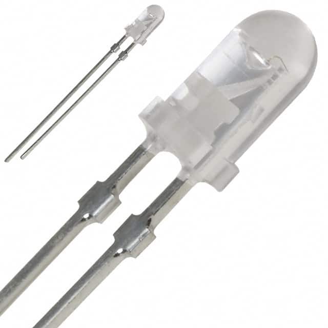 OVLAS6CB8 LED RED CLEAR 3MM T/H
