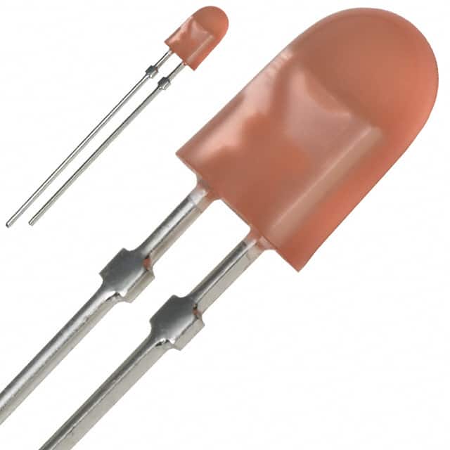 OVLHRKD8 LED RED DIFFUSED 5MM OVAL T/H