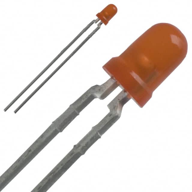 LA 3366-R1T2-1-0-20-BULK LED AMBER DIFFUSED T-1 T/H