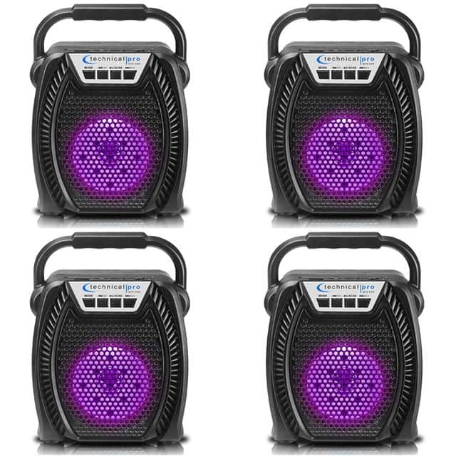 TPBOM4T-4 (QTY 4) TECHNICAL PRO RECHARGEAB