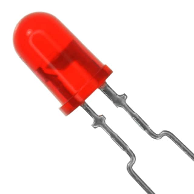 LN21RPHTA LED RED DIFFUSED ROUND LONG T/B
