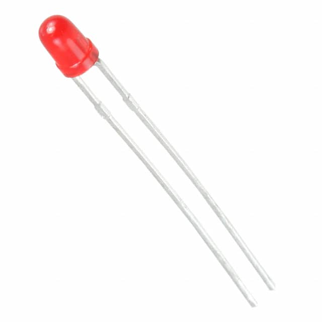 WP710A10SRD/F LED RED DIFFUSED T-1 T/H