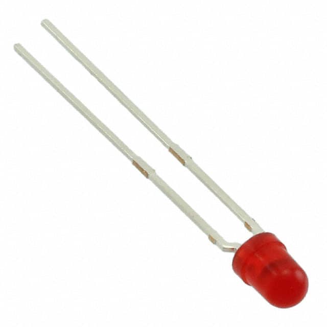 TLRH4400CU LED RED DIFFUSED 3MM T/H