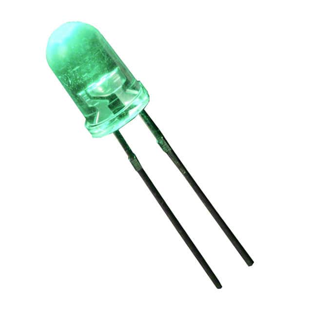 SSL-LX5093UPGC/G LED GREEN CLEAR T-1 3/4 T/H