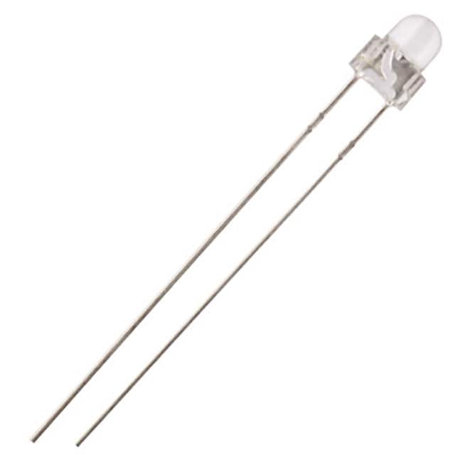THW3801C LED WHITE CLEAR T/H