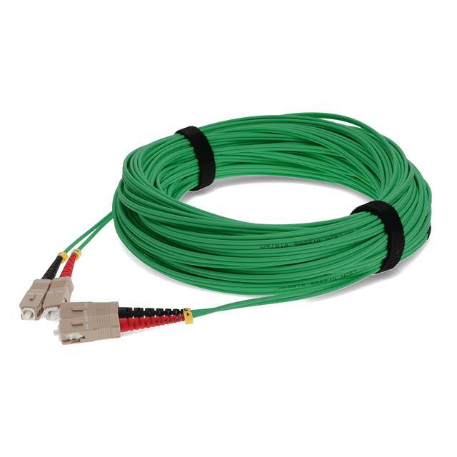 C-SC-SC-30M5OM4-GN 30m SC (Male) to SC (Male) Green