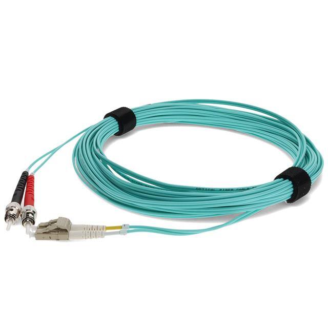 C-ST-LC-2M5OM4 2m LC (Male) to ST (Male) Aqua O