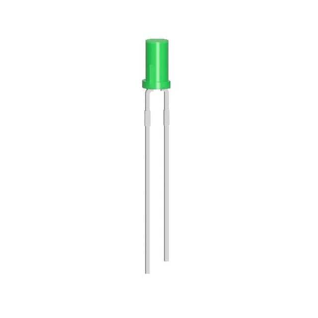 PL70-CDG13 2.95mm CYLINDRIC LED GREEN