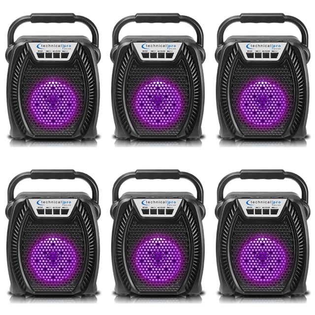 TPBOM4T-6 (QTY 6) TECHNICAL PRO RECHARGEAB