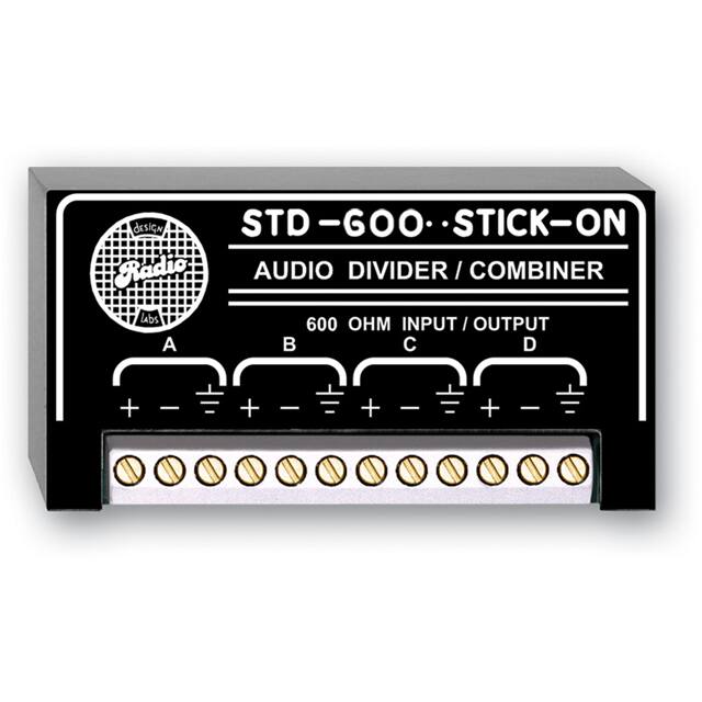 RDL STD-600 PASSIVE AUD DIV/COMBINER 600OHM