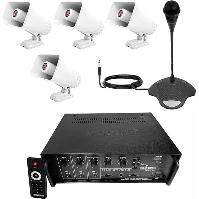 PACKET 40 Microphone Speaker 40W Amplifier
