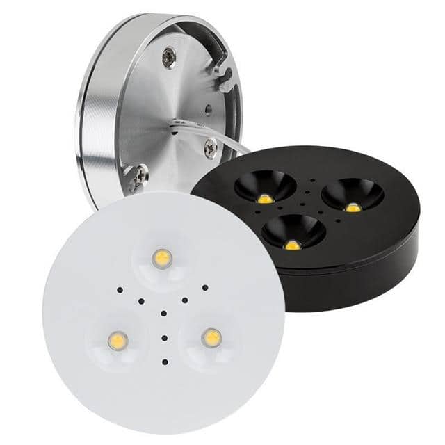 CAB70-3W12V-B 3W 12V DIM LED PUCK ETL BLACK