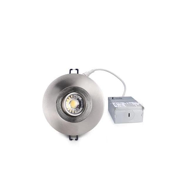 RCT-7W-4IN-N 4" 8W GIM LED REC ADJ CCT NICKEL